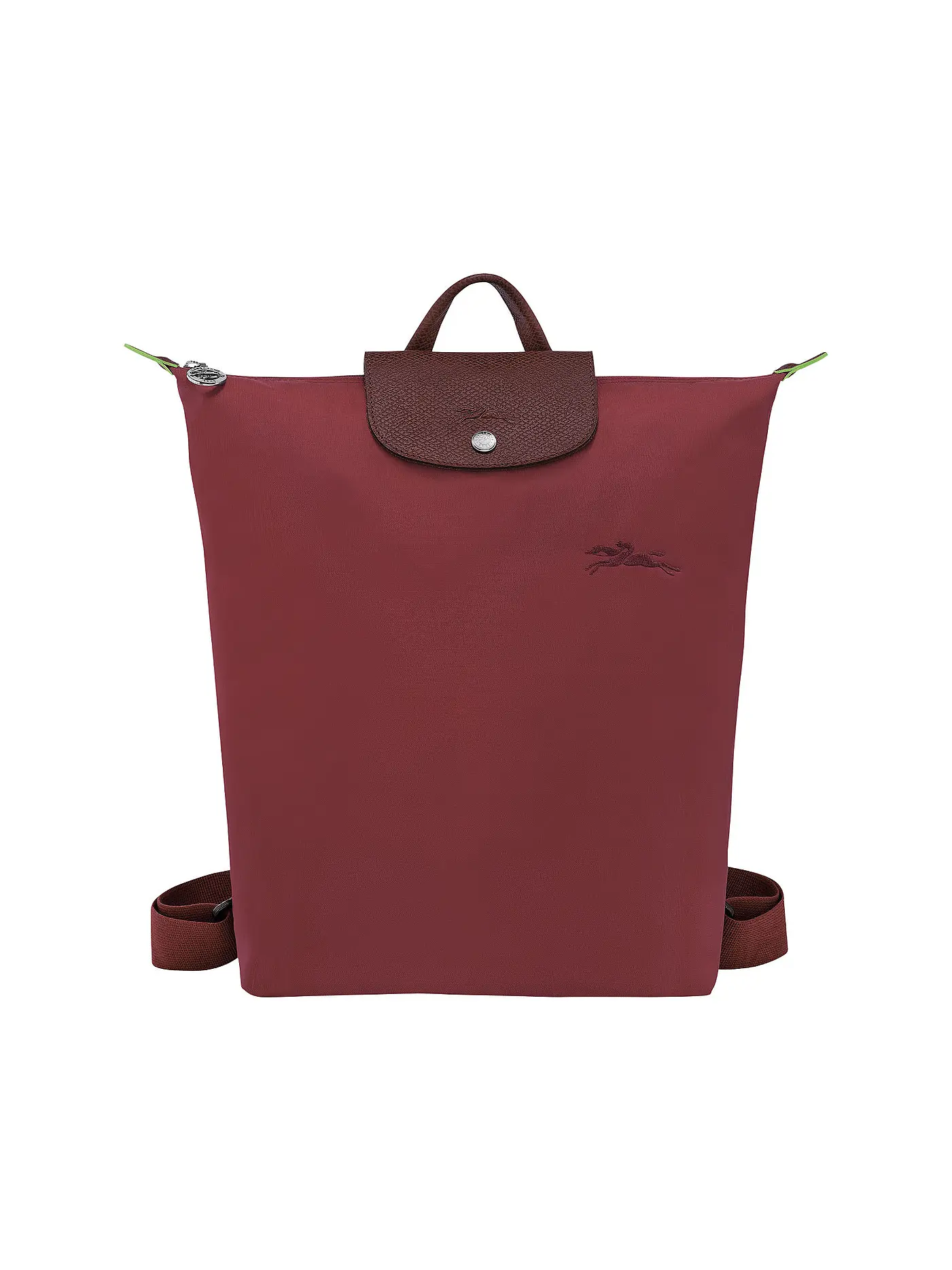 LONGCHAMP | Le Pliage Rucksack Medium, Chataigne | dunkelrot
